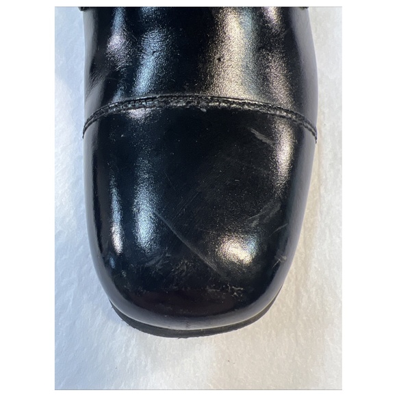 Florsheim Boy's Lace Up Dress Shoes Size 3.5 Youth Some Scuffs Cap Toe Oxford - Picture 11 of 16